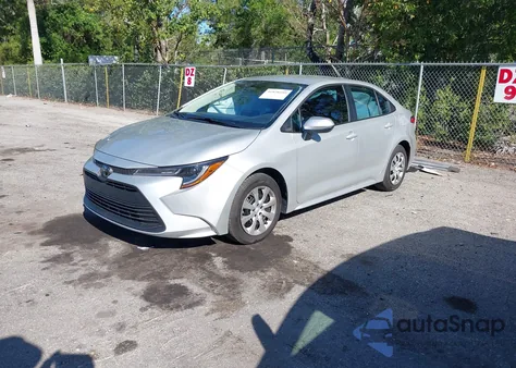 2025 Toyota Corolla Le from USA, damaged, VIN 5YFB4MDE9SP240814